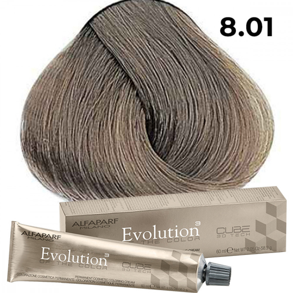 Alfaparf Evolution hajfesték 8.01