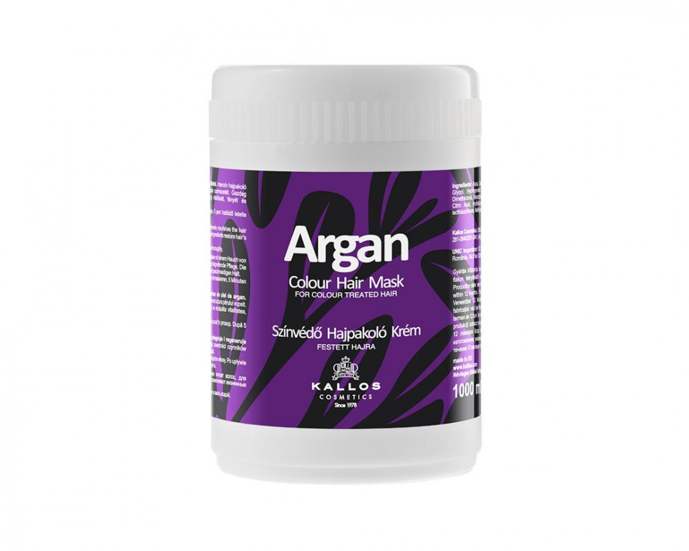 Kallos Hajpakolás Argan Oil Színvédő1000 ml