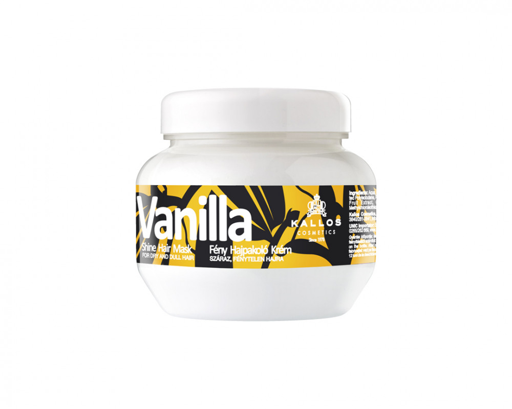 Kallos Hajpakolás Vanília 275 ml