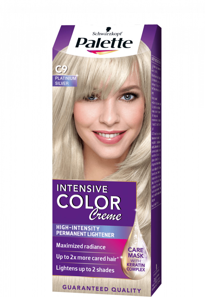 Palette hajfesték C9 Ezüstszőke