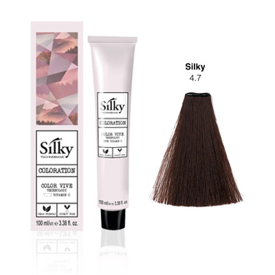 Silky Color 4.7 krémhajfesték 100 ml