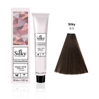 Silky Color 6.0 krémhajfesték 100 ml