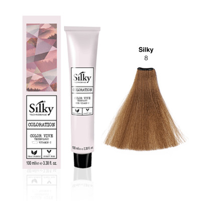 Silky Color 8 krémhajfesték 100 ml