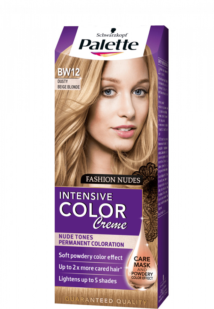 Palette hajfesték BW12 Természetes világosszőke