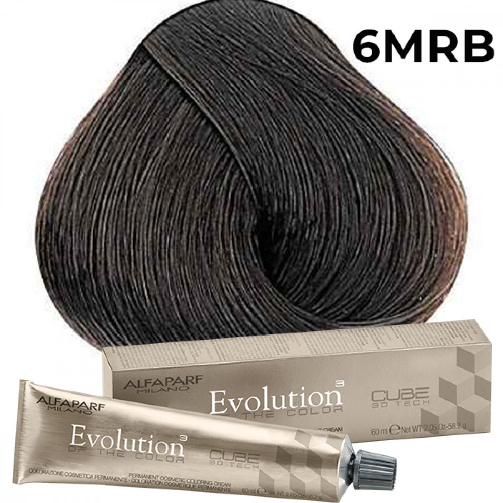 Alfaparf Evolution hajfesték metallic 6MRB