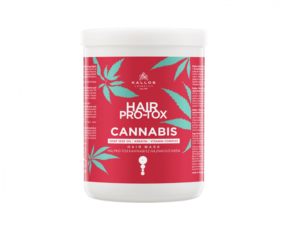Kallos KJMN Hajpakolás Hair Pro-Tox Cannabis 1000 ml