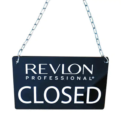 Revlon Zárva-Nyitva tábla