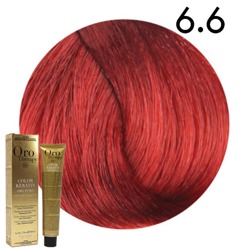 Fanola ORO Therapy Ammoniamentes hajfesték 6.6 100 ml
