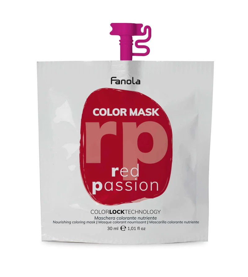 Fanola Color maszk Red Passion vörös 30 ml