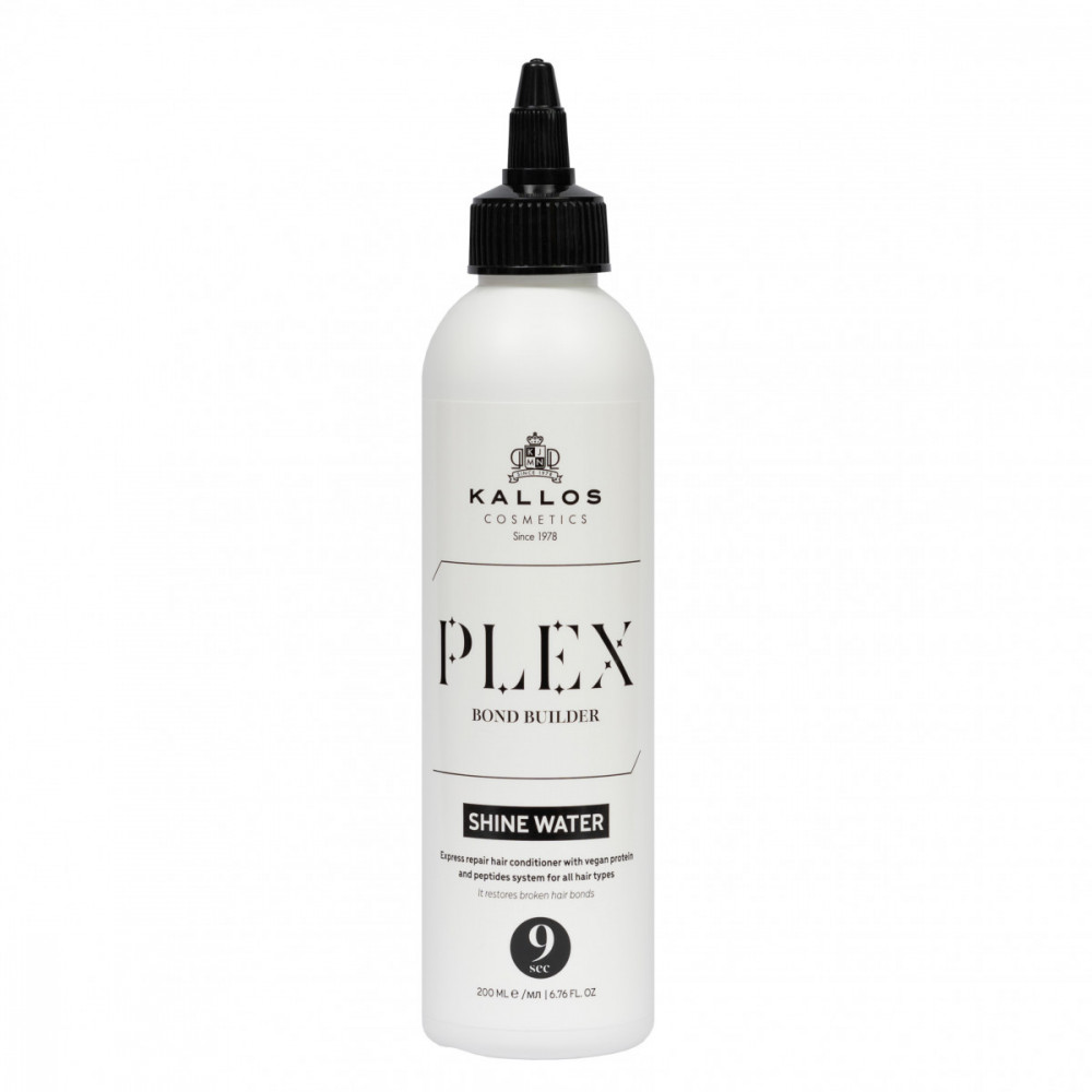 Kallos PLEX Shine Water – Expressz Hajpakolás – Lamellás víz 200 ml