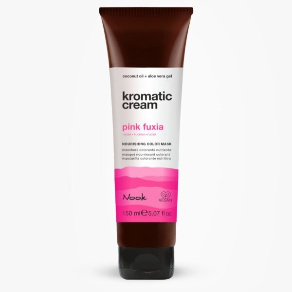 Nook kromatic cream Pink Fucsia Ápoló Színező Maszk 150ml