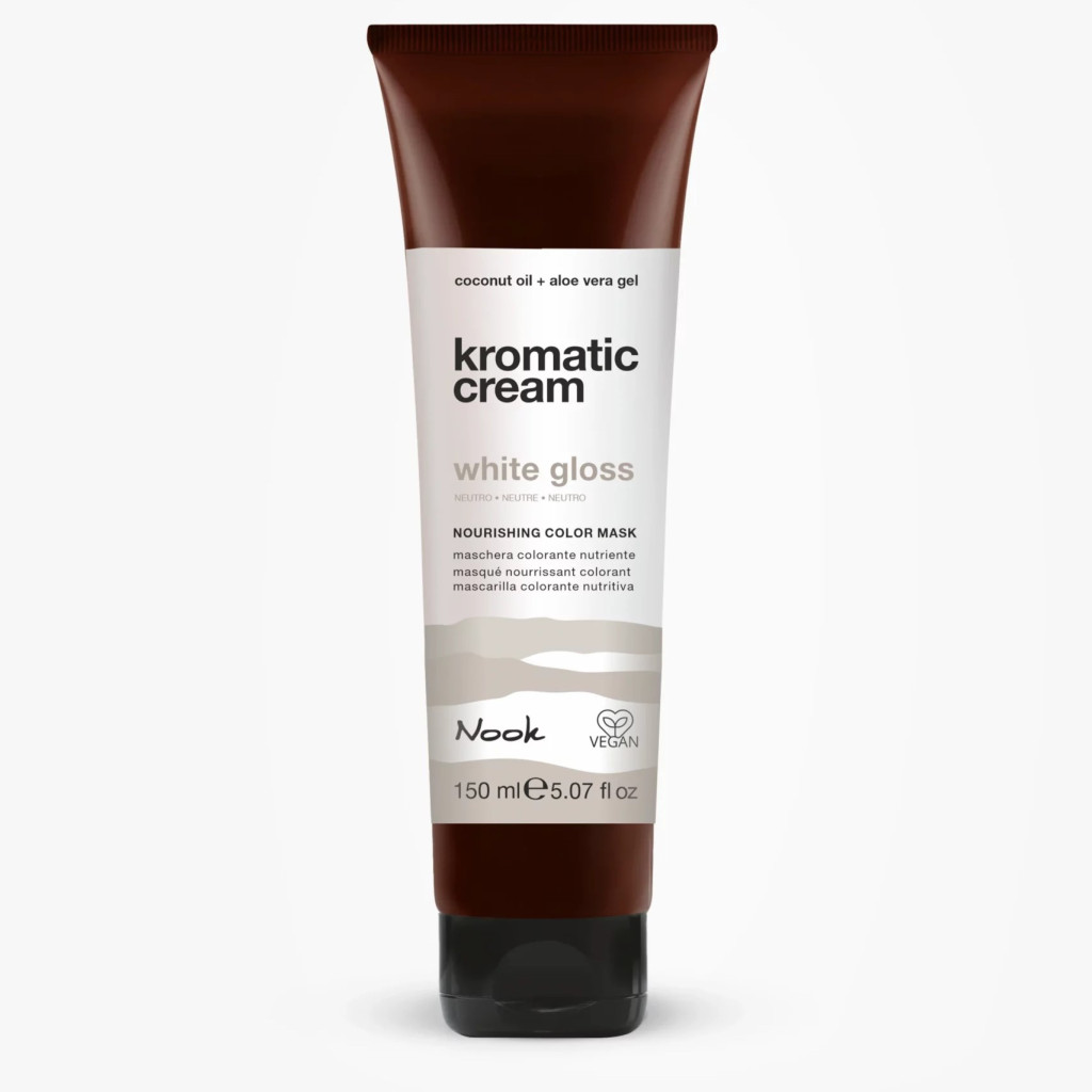 Nook kromatic cream White Gloss Ápoló Színező Maszk 150ml