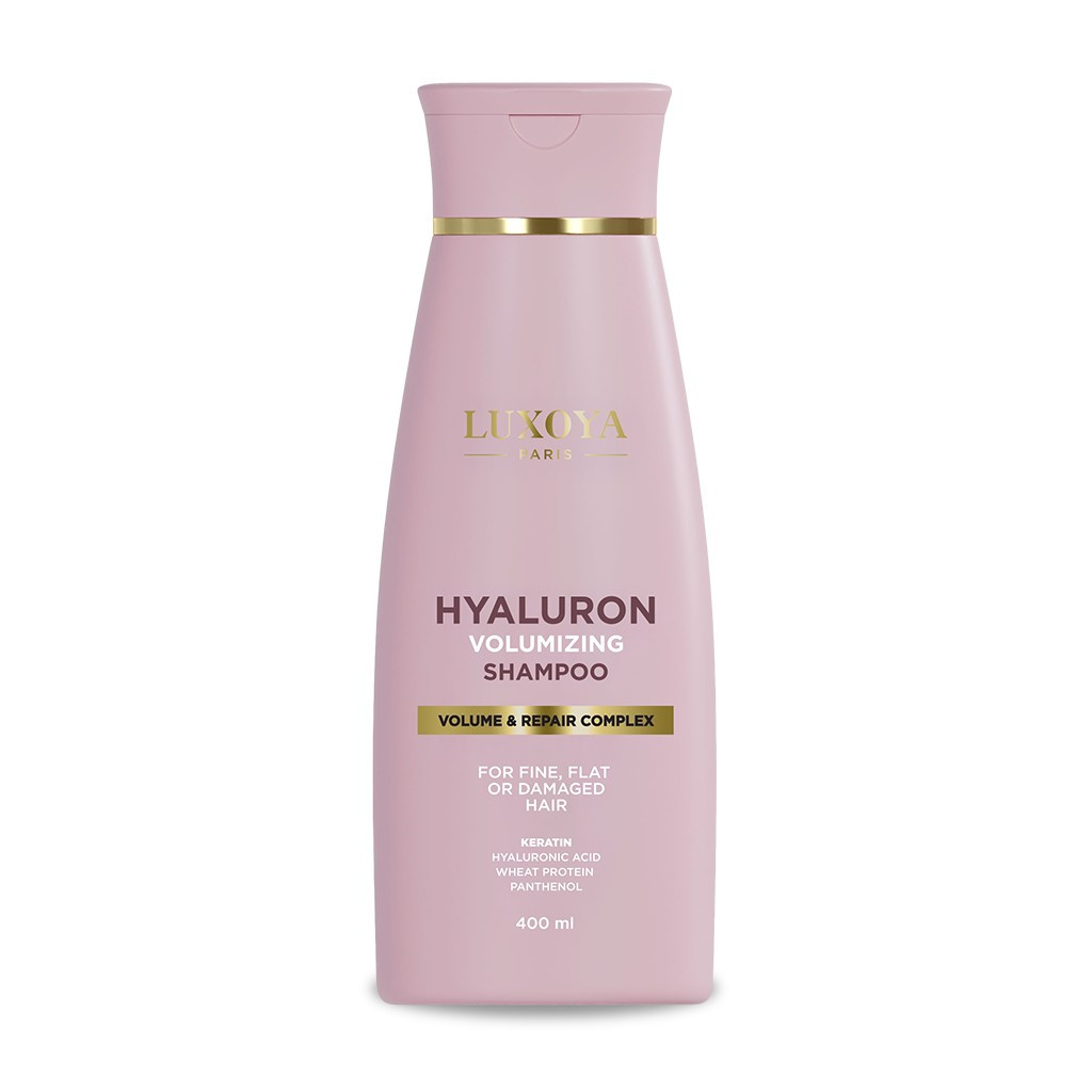 LUXOYA HIALURONSAVAS VOLUMENNÖVELŐ SAMPON KERATINNAL - 400ml
