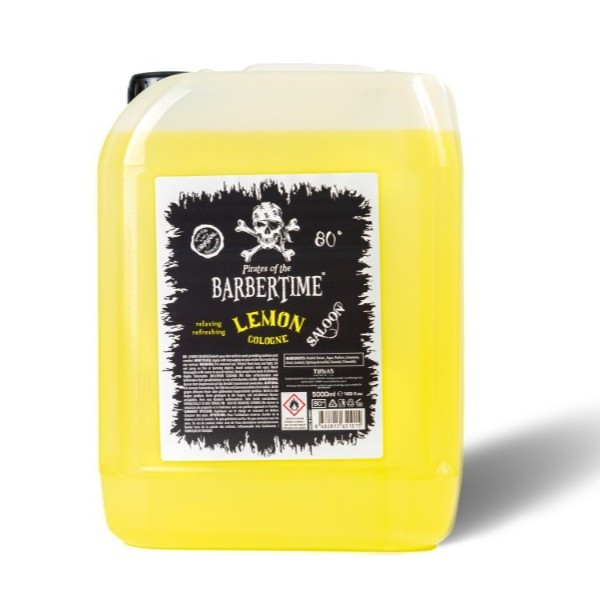 BARBERTIME After Shave Cologne Lemon 5 liter BARBERTIME After Shave Cologne Lemon 5 liter