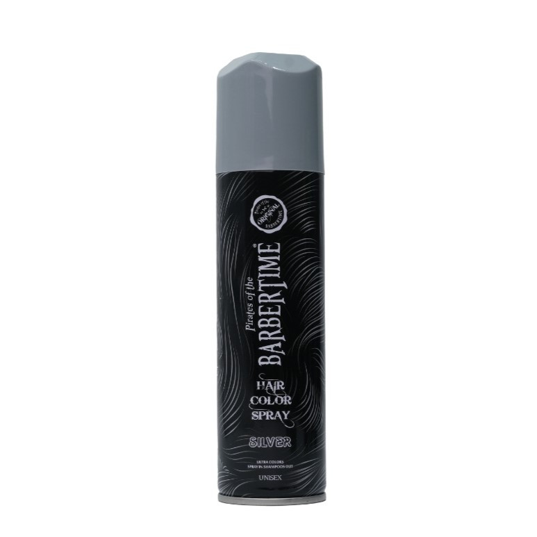 Barbertime Színes Hajlakk Ezüst 150 ml