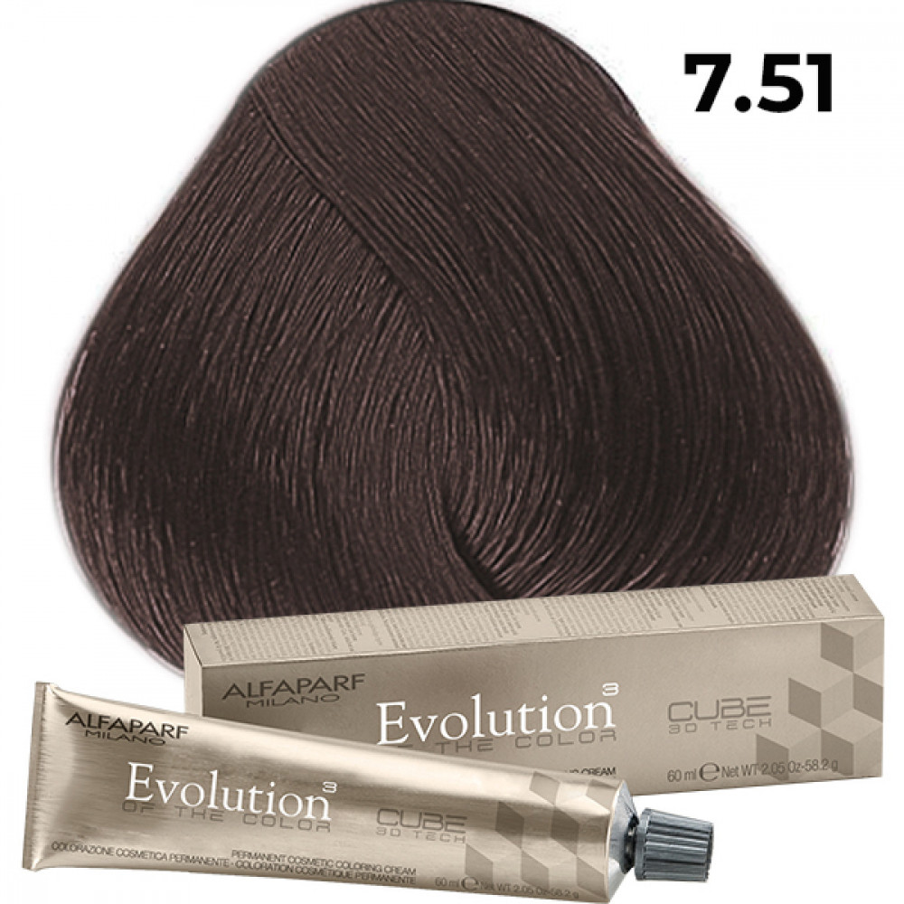 Alfaparf Evolution hajfesték 7.51