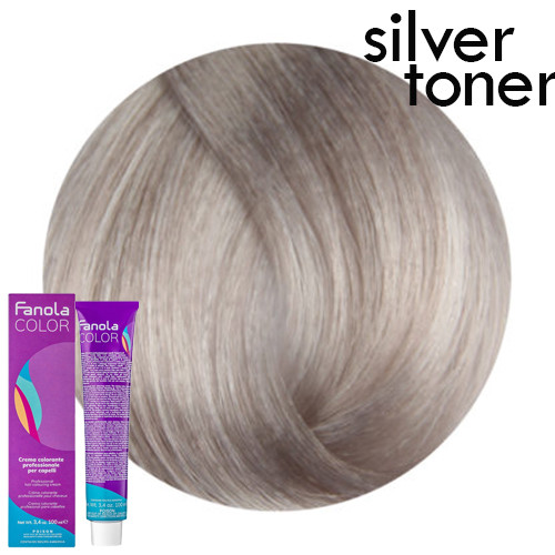 Fanola Color hajfesték Toner - ezüst (silver) 100ml